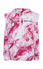 Moda Operandi Versace Tie-dye Padded Cotton Hoodie Size: 36