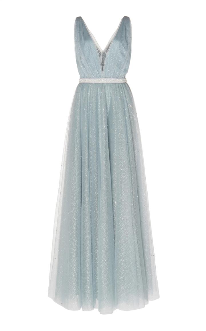 Jenny Packham Skye Glitter Tulle Gown