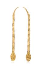 Moda Operandi Ouroboros 18k Gold Articulated Snake Earrings