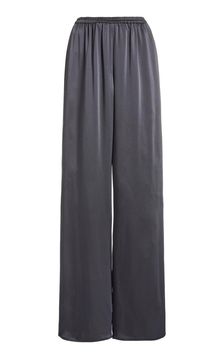 Moda Operandi Sally Lapointe Double Faced Satin Wide Leg Pants