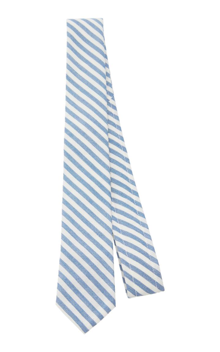Thom Browne Striped Wool-blend Tie