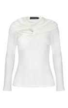 Safiyaa Violina Wrap Top