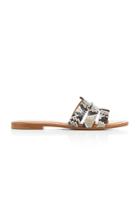 Veronica Beard Embossed Casey Sandals