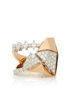 Moda Operandi Yeprem 18k Rose & 18k White Gold Pink Strada Ring Size: 6