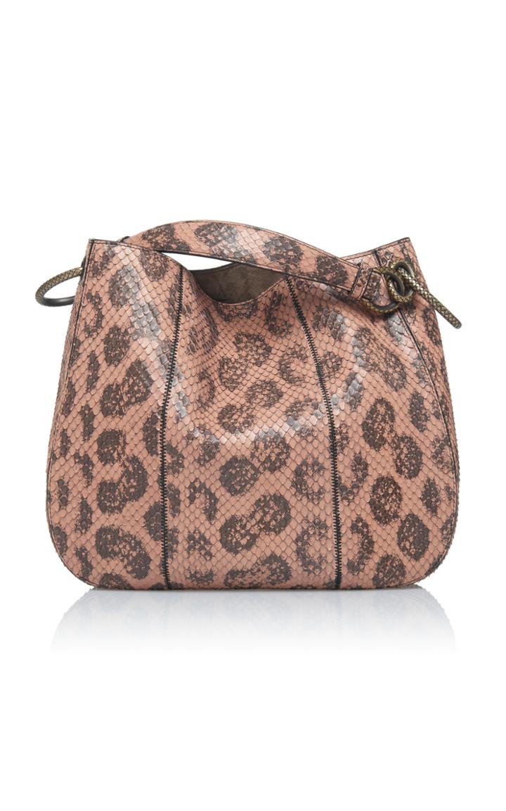 Bottega Veneta Small Anaconda Soft Loop Hobo