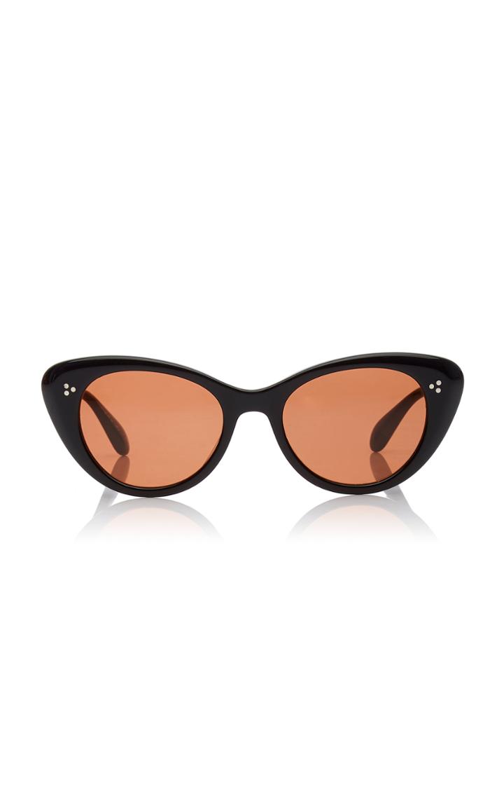 Oliver Peoples Rishell Cat-eye Acetate Sunglasses