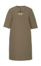 Partow Nina Structured Cotton Mini Dress
