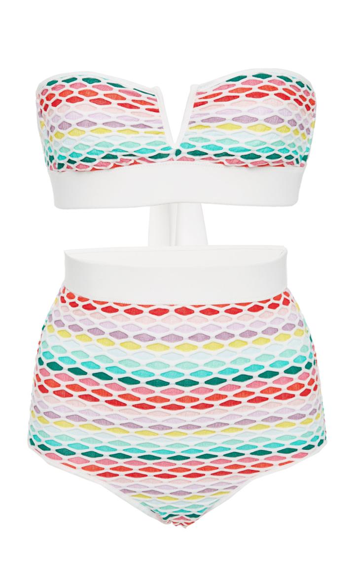 Missoni Mare Printed High Waisted Bikini Set