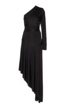 Alexis Addison One-shoulder Jersey Maxi Dress