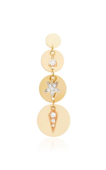 Montse Esteve 18k Gold Diamond Earring