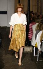 A.w.a.k.e. Martina Asymmetric Cotton-blend Wrap Skirt