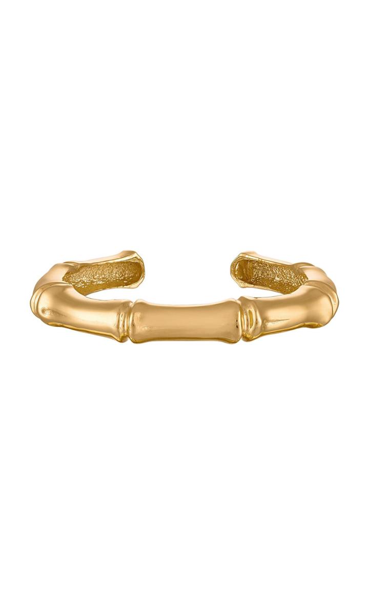 Moda Operandi Sewit Sium Zula 18k Gold-plated Bamboo Bracelet