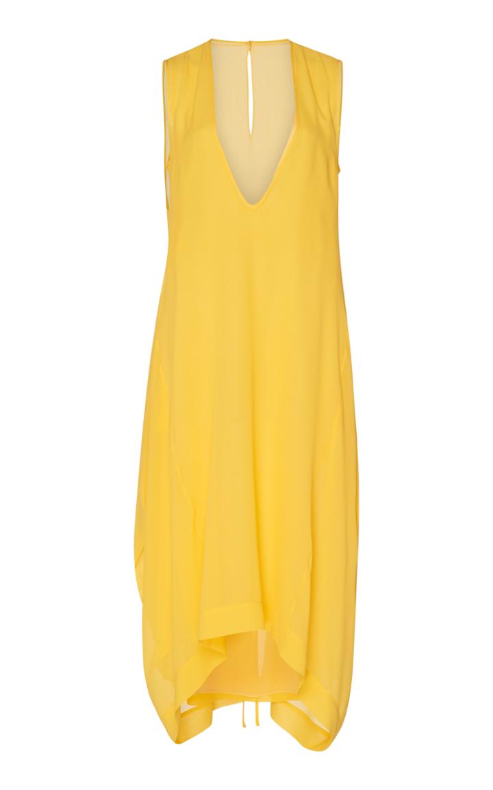Akris Georgette Flared Dress