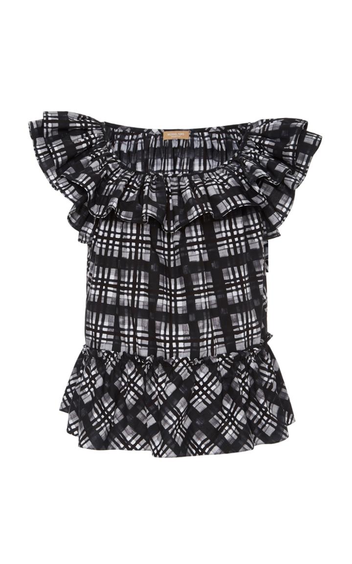 Michael Kors Collection Ruffle Shirt