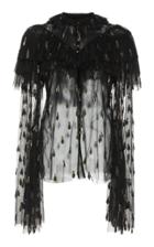 Rodarte Metallic Tulle Blouse