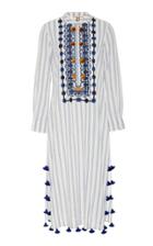 Figue Paolina Embroidered Cotton Caftan