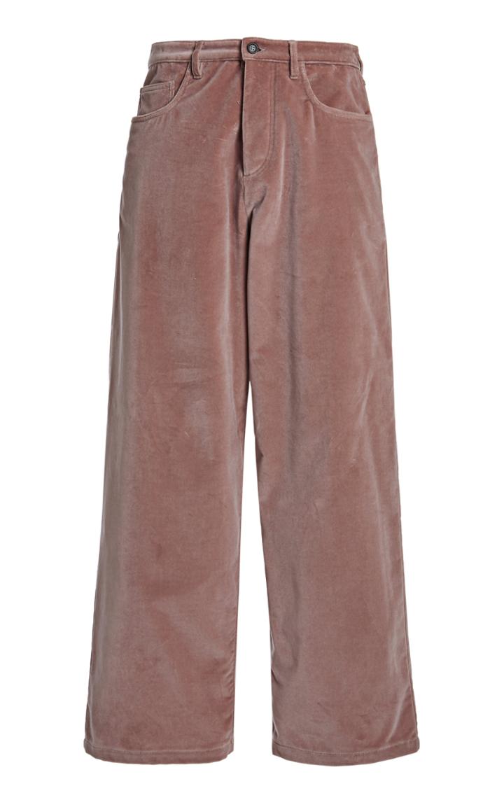 Moda Operandi Rochas Velvet Suit Trousers