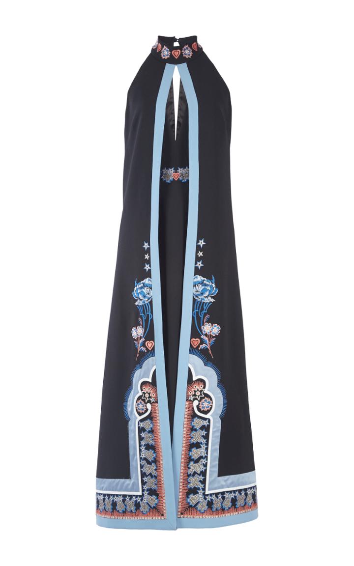 Temperley London Parchment Halter Dress