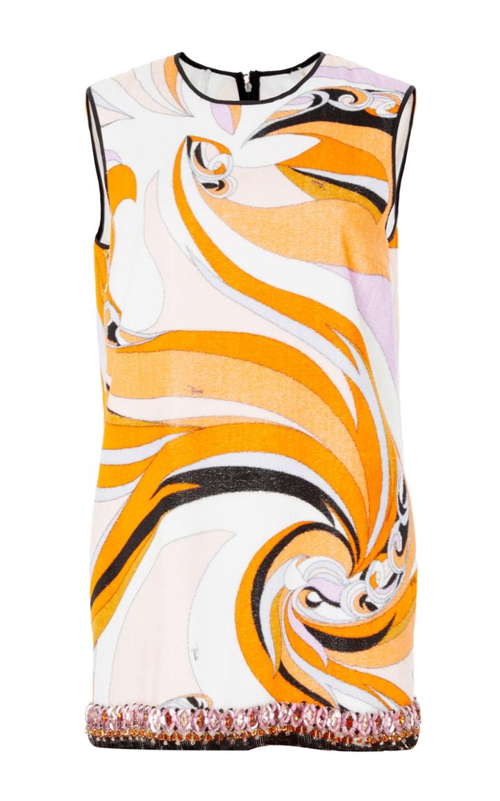 Emilio Pucci Terry Cloth Mini Dress