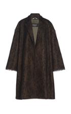 Rochas Chantilly Lace Oversized Coat