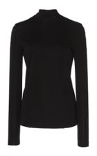 Andrew Gn Turtleneck Jersey Knit Top
