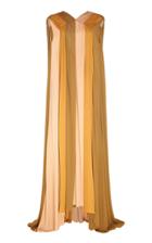 Moda Operandi Roksanda Padama Tri-toned Chiffon Maxi Dress Size: 6