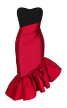 Moda Operandi Rasario Ruffled Silk-crepe Dress Size: 40