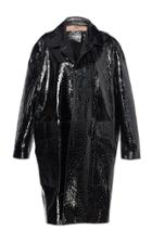 N 21 N&deg;21 Xaviar Printed Ostrich Leather Coat