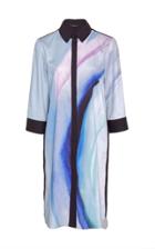 Mi Jong Lee Long High-low Shirt Dress