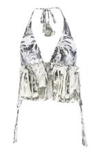 Agua De Coco Bikini Top With Ruffles