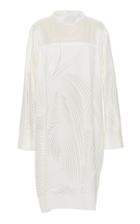 Marei 1998 Antirrhinum Printed Bell Sleeve Dress
