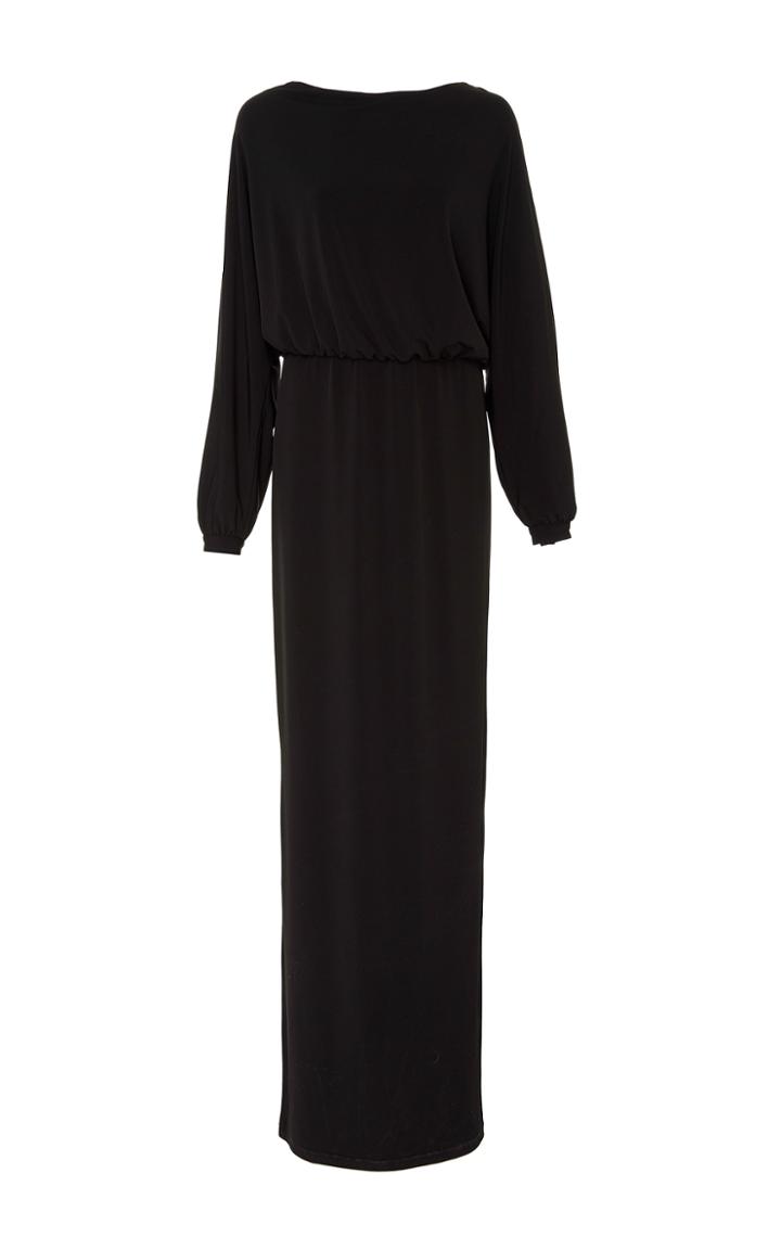 Oday Shakar Jersey Cowl Back Gown
