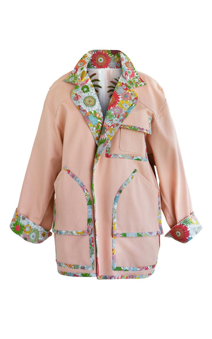 Moda Operandi Alix Of Bohemia Mariner Sunflower Cotton Coat
