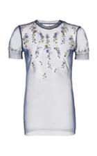 Moda Operandi Paco Rabanne Crystal-embellished Sheer-knit Top