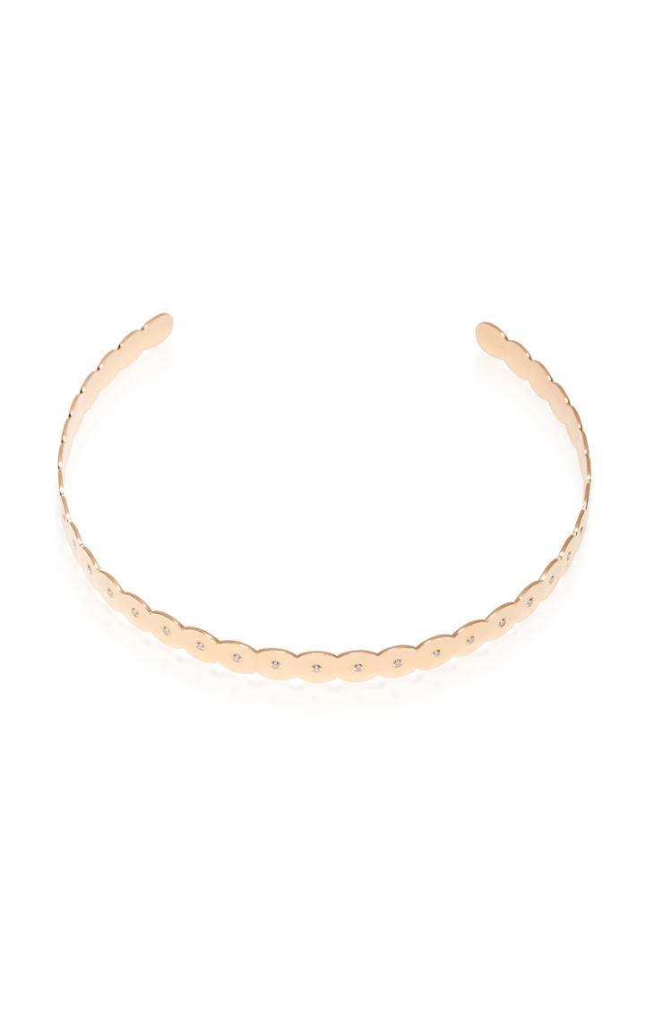Diane Kordas Armour Choker With Diamonds