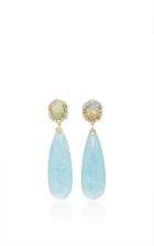 Jamie Wolf Scallop Pave Long Pear Drop Earring