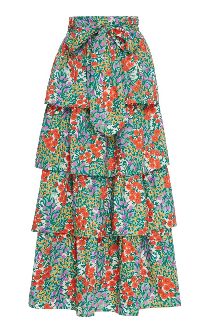 Moda Operandi Banjanan Florence Cotton Midi Skirt Size: Xs