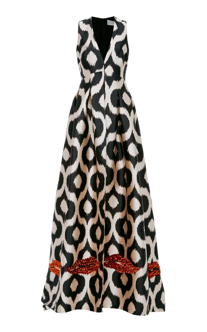 Sachin & Babi Evra Full Knee Gown