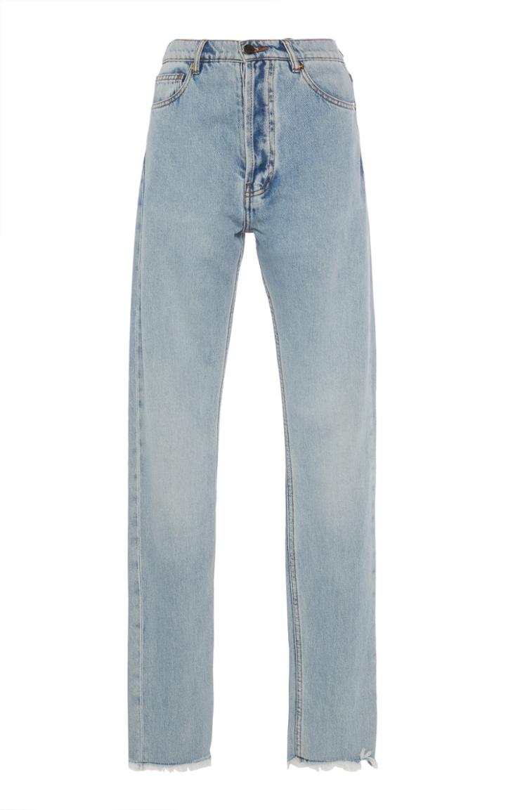 Alexandre Vauthier High-rise Straight-leg Jeans