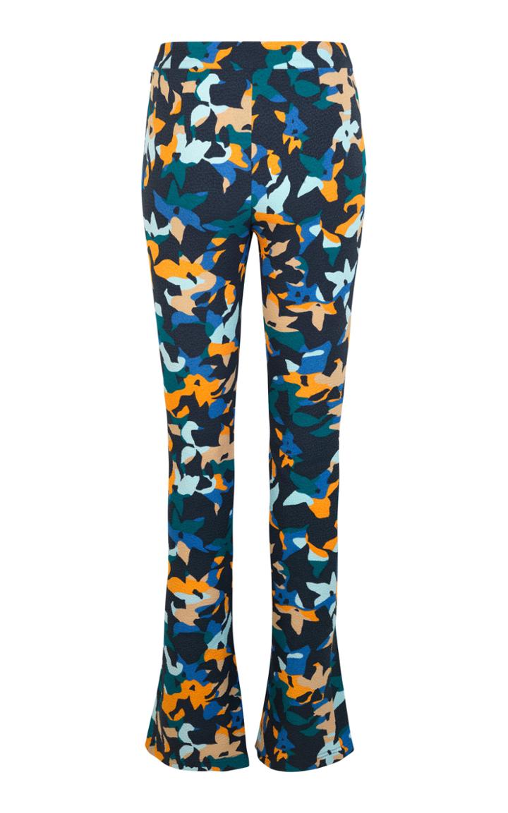 Stine Goya Nolan Printed Stretch-crepe Flare Pants