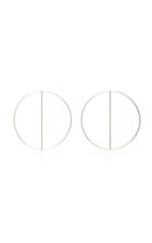 Sang A Moonstick 14k Gold Earrings