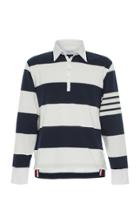 Thom Browne Oversized Cotton Rugby Polo