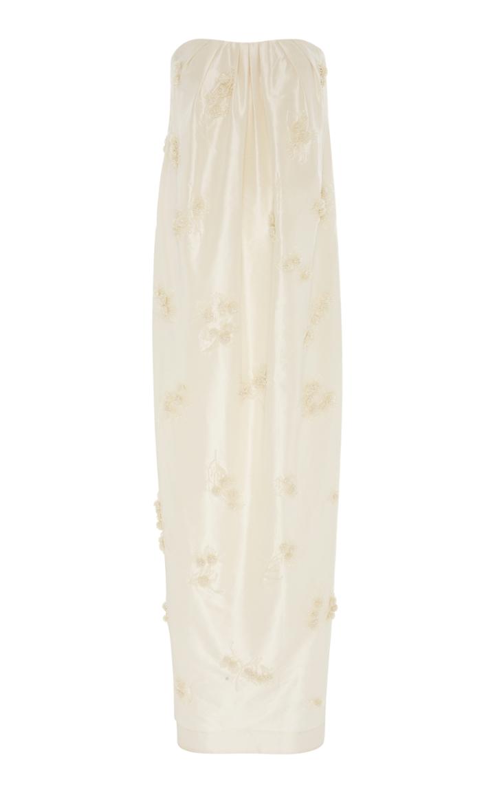 Zac Posen Taffeta Column Gown