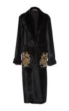 Alberta Ferretti Velvet Embroidered Coat