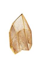 Mike Joseph Yellow Gold Geometric Bracelet