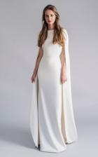 Moda Operandi Sophie Et Voila Classic Cape Gown Size: 34