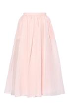 Moda Operandi Erdem Lindie Silk-blend A-line Skirt