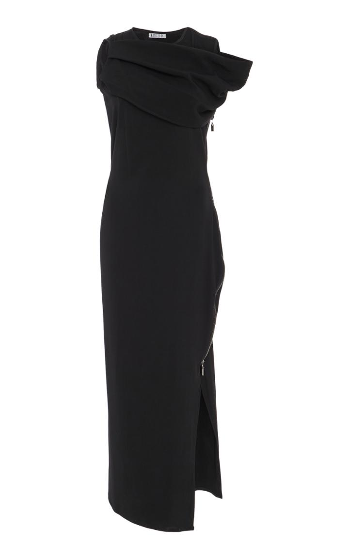 Maticevski Zipped Stretch-crepe Dress