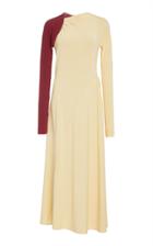 Victoria Beckham Long Sleeve Jersey Dress
