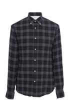 Officine Gnrale Japanese Dark Plaid Button-down Shirt